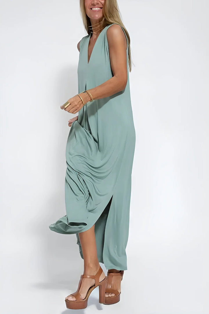 ELISE™ | Elegante Vestito Lungo con Cardigan Coordinato in Omaggio