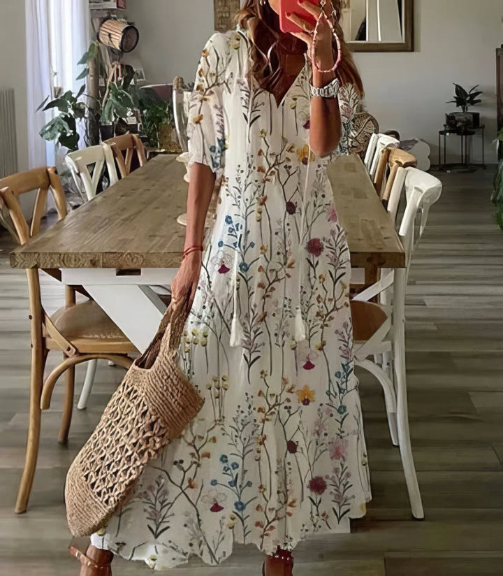 Élodie™ | Vestito Bohemien Lusinghiero e Comodo