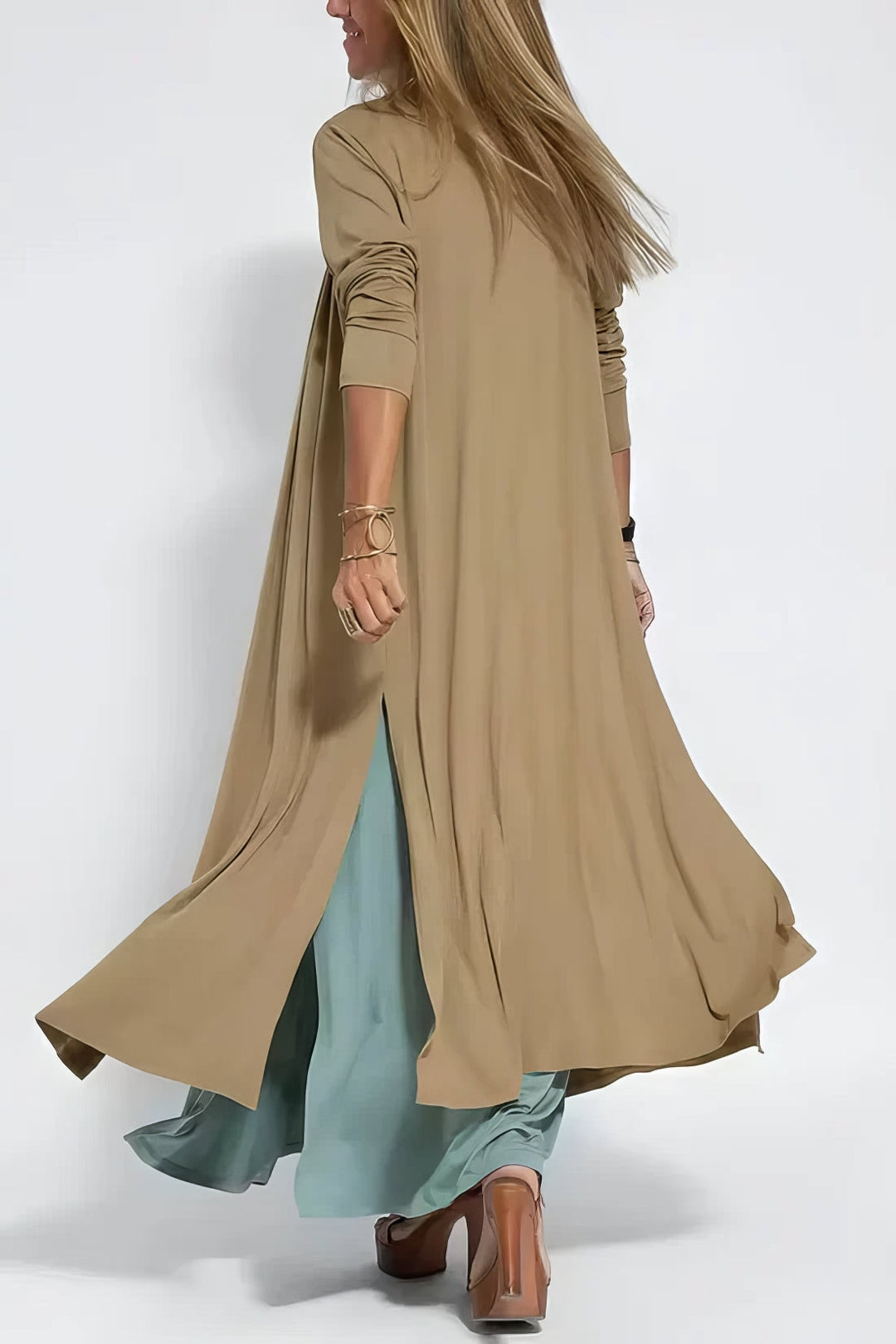 ELISE™ | Elegante Vestito Lungo con Cardigan Coordinato in Omaggio