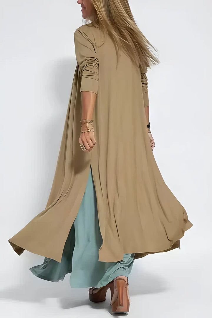ELISE™ | Elegante Vestito Lungo con Cardigan Coordinato in Omaggio