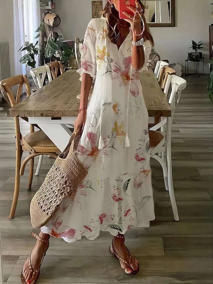 Élodie™ | Vestito Bohemien Lusinghiero e Comodo