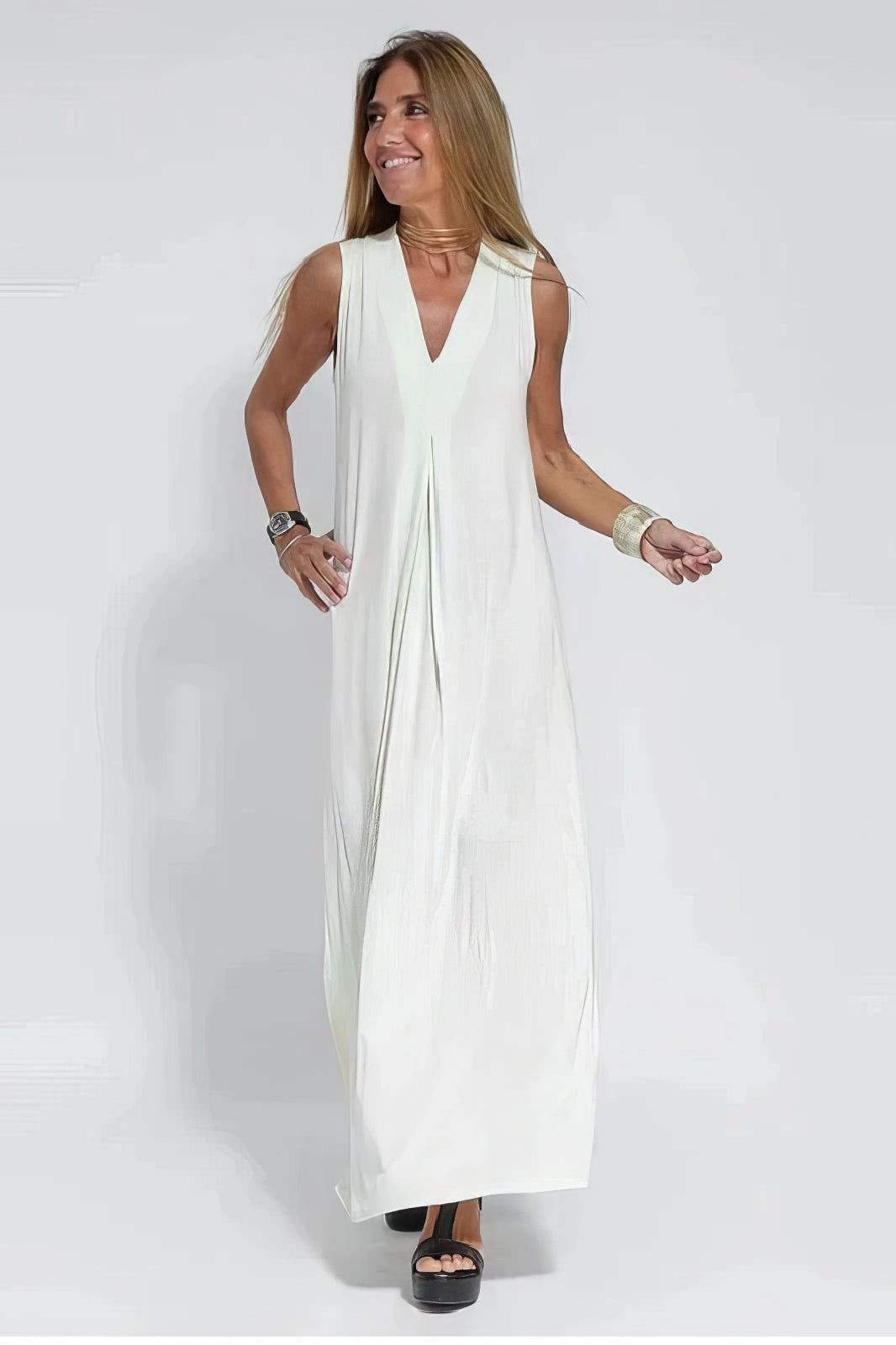 ELISE™ | Elegante Vestito Lungo con Cardigan Coordinato in Omaggio